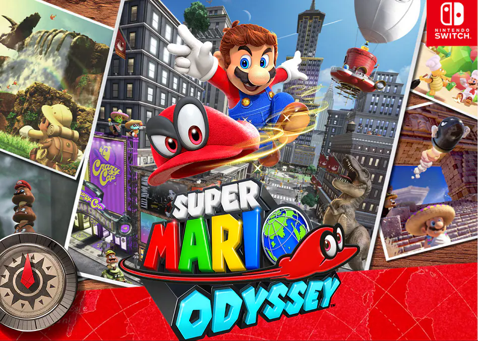 Le site de Super Mario Odyssey en français