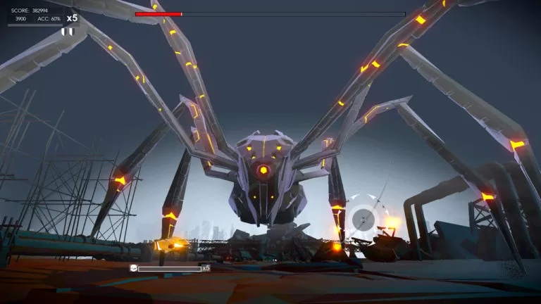 Jeu Aaero : Complete Edition sur Nintendo Switch : la vilaine araignée