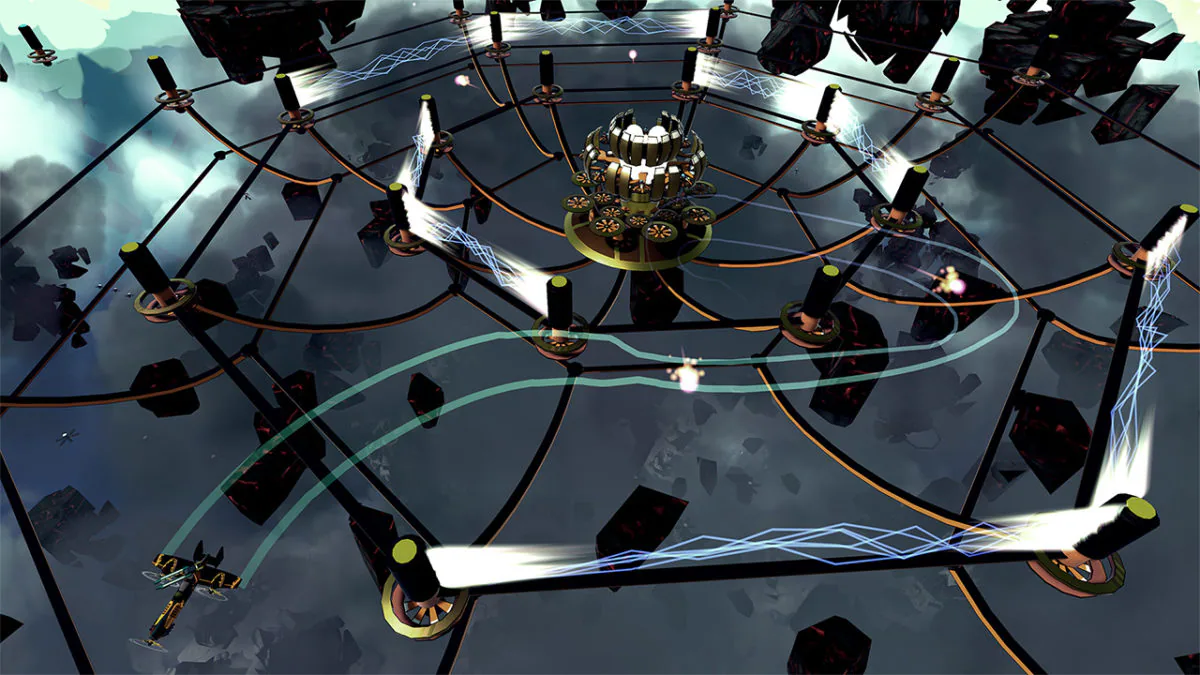 Jeu Airheart - Tales of Broken Wings : attention aux obstacles