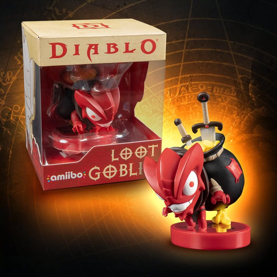 [Précommande] L&rsquo;amiibo Loot Goblin de Diablo III: Eternal Collection à 14€99