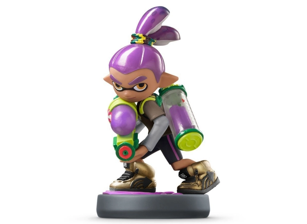 Amiibo Splatoon 2 en édition limitée : garçon violet