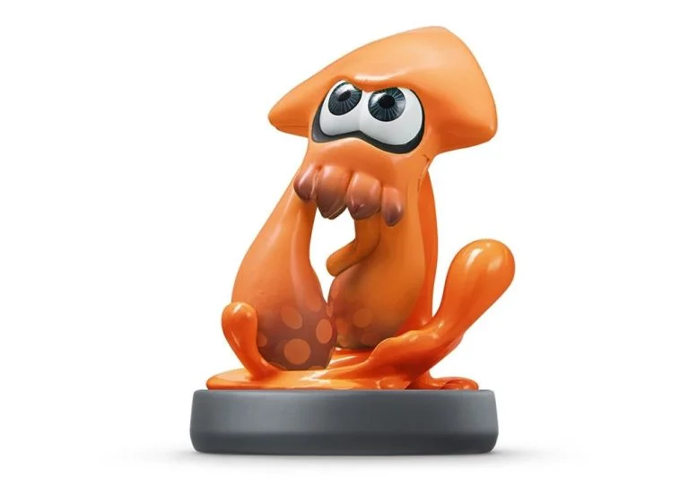 Amiibo Splatoon 2 en édition limitée : calamar Inkling orange