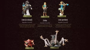 Les récompenses des Amiibos dans The Legend of Zelda : Breath of The Wild