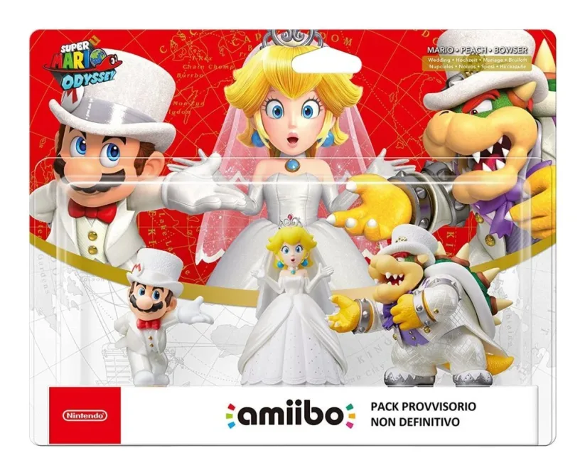 Amiibos du jeu Super Mario Odyssey sur Nintendo Switch
