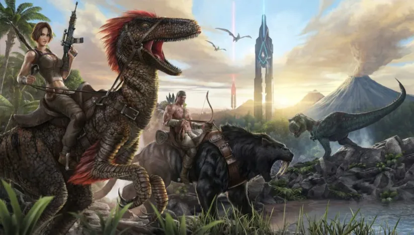 Image du jeu ARK : Survival Evolved sur Nintendo Switch : paysage
