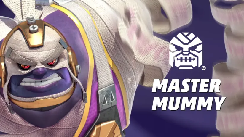 Arms : personnage Master mummy