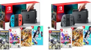 [Bon plan] Nintendo Switch + Fifa 19 + Dragon Ball FighterZ + Trials Fusion Édition Gold + Just Dance 2019 à 359€99