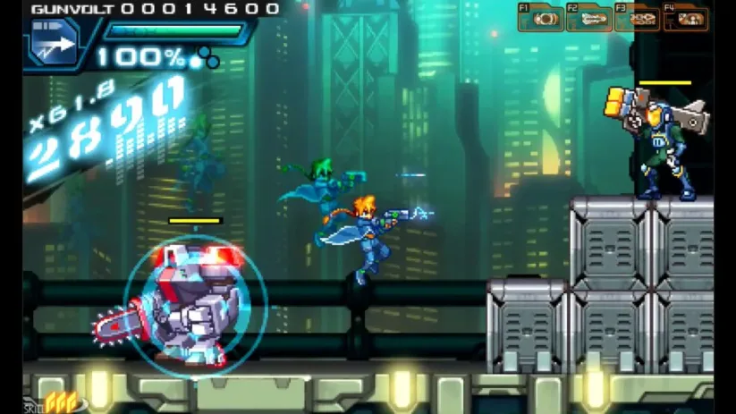 Image du jeu Azure Striker Gunvolt sur Nintendo Switch