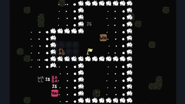 Screenshot de Baba is You, sur Nintendo Switch