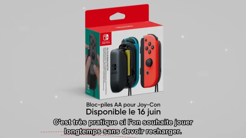 Batterie secondaire AA pour Joy-Con