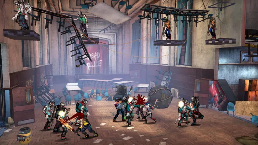 Jeu Bloody Zombies sur Nintendo Switch : école