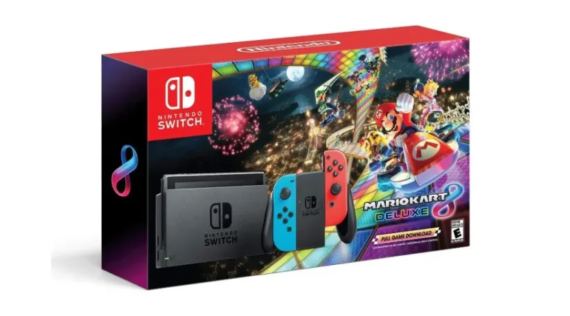 [Bon plan] Pack Nintendo Switch néon + Mario Kart 8 Deluxe