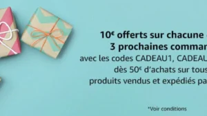 [Bon plan] 10€ de réduction dès 50€ d&rsquo;achats chez Amazon