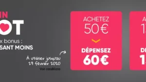 [Bon plan] Cartes Jackpot Fnac bonifiées 60€ et 150€ pour la Saint-Valentin