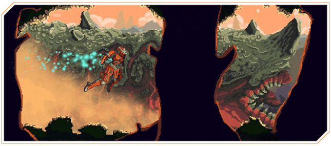 Chained Echoes sur Nintendo Switch : mécha