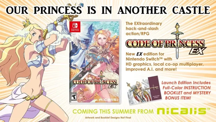 Code of Princess sera sur Switch cet été