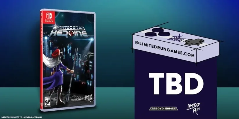 Limited Run Games annonce la sortie boite de Cosmic Star Heroine