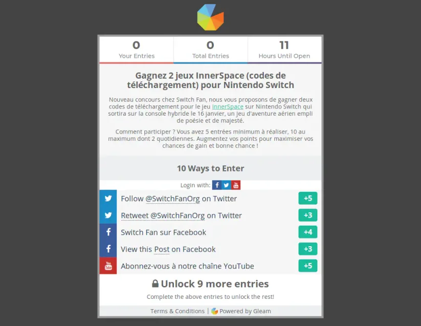 Deux jeux Innerspace sur Nintendo Switch à gagner