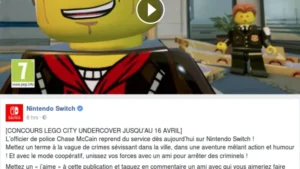 Concours : gagnez 5 exemplaires du jeu LEGO City Undercover