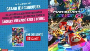 Concours : gagnez 1 exemplaire du jeu Mario Kart 8 Deluxe
