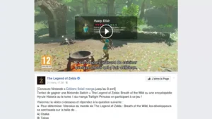 Concours : gagnez un pack Nintendo Switch + Zelda Breath of the Wild et des ouvrages Zelda