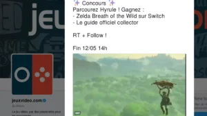 Concours : gagnez le jeu Zelda Breath of the Wild et le guide officiel version collector
