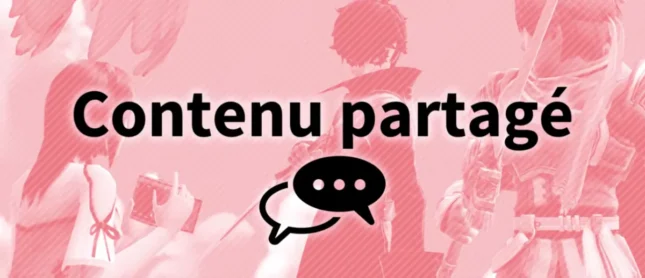 Le contenu partagé dans Super Smash Bros. Ultimate