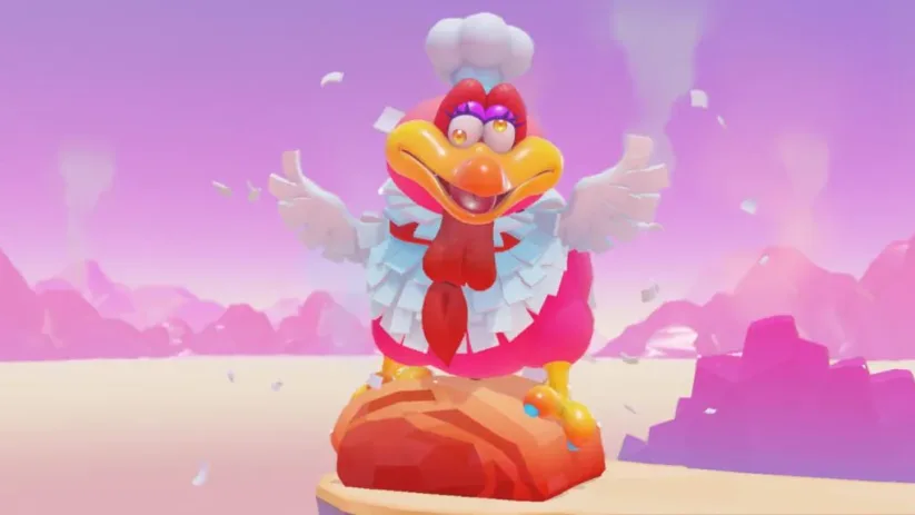 Le cook bird de Super Mario Odyssey