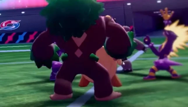 Le curseur de la souris visible sur le générique de fin de Pokémon