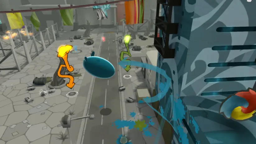 Jeu De Blob sur Nintendo Switch : saut vers les défis