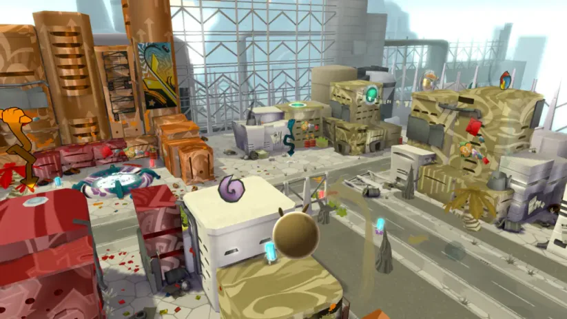 Jeu De Blob sur Nintendo Switch : colore la ville