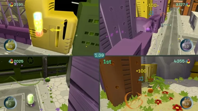 Jeu De Blob sur Nintendo Switch : aperçu du mode multijoueur