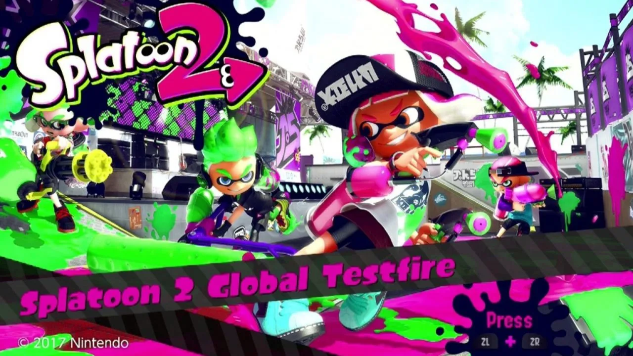 Splatoon 2 : début du Global Testfire ce vendredi jusqu&rsquo;à dimanche