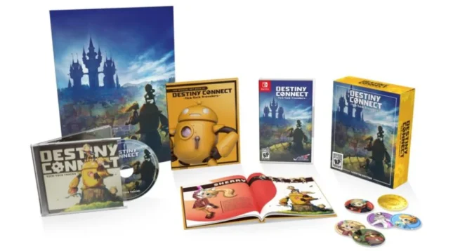 Version physique en édition limitée de Destiny Connect: Tick-Tock Travelers sur Nintendo Switch