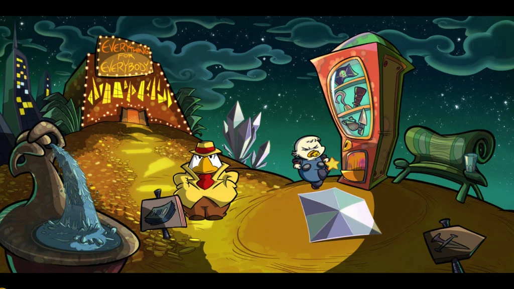 Jeu Detective Gallo sur Nintendo Switch : avec le morveux du coin