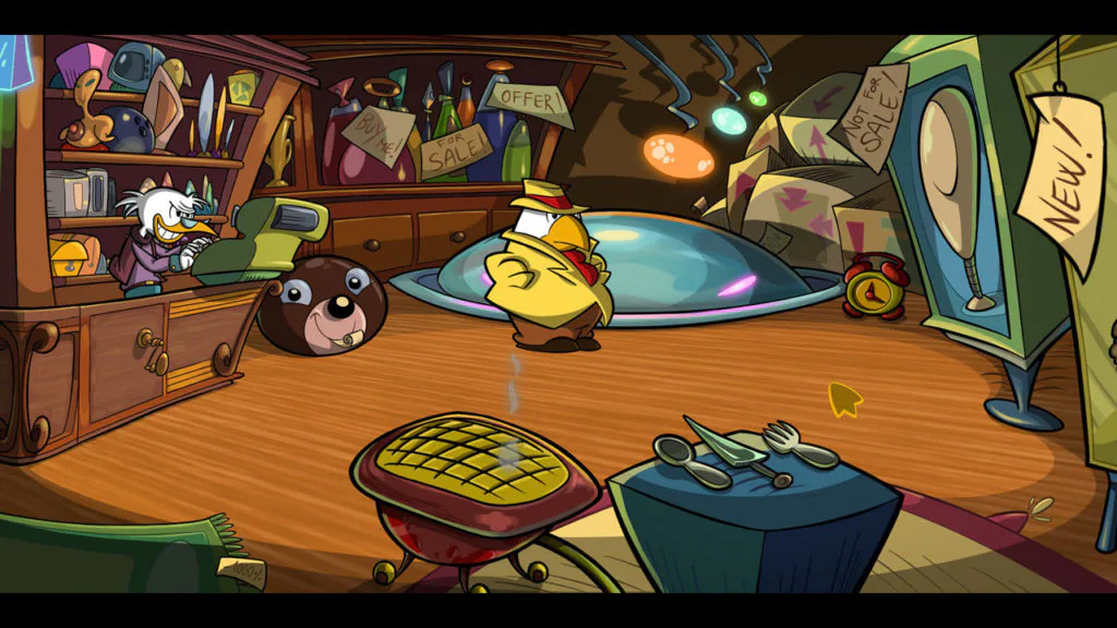 Jeu Detective Gallo sur Nintendo Switch : dans la boutique à tout faire