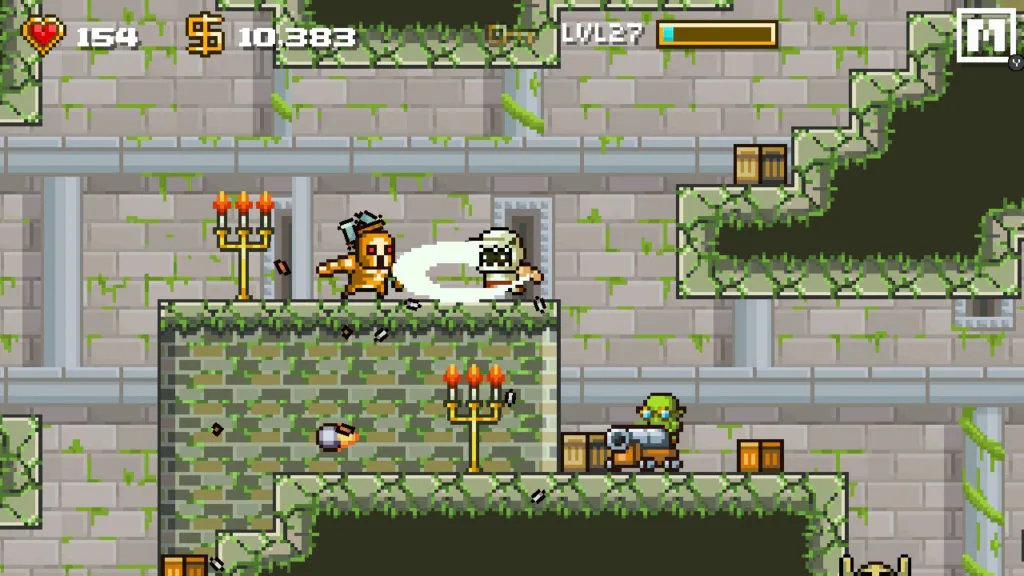 Jeu Devious Dungeon sur Nintendo Switch : trancher dans le vif