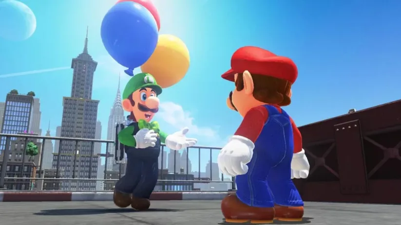 1er DLC Super Mario Odyssey : Chasse aux Ballons de Luigi