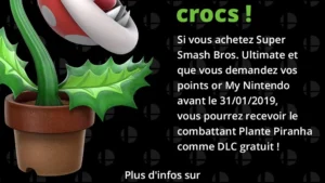 Super Smash Bros. Ultimate : plus qu&rsquo;une semaine pour obtenir gratuitement le DLC Plante Piranha
