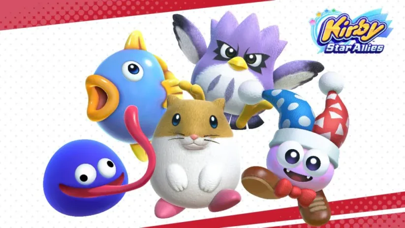 Max, Gooey ainsi que Rick, Ken & Coo rejoignent Kirby dans une mise à jour gratuite