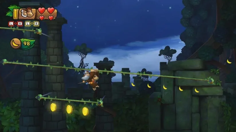 Jeu Donkey Kong Country Tropical Freeze sur Nintendo Switch : Donkey et Cranky