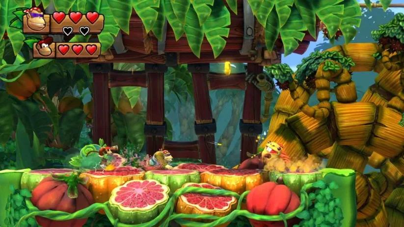Jeu Donkey Kong Country Tropical Freeze sur Nintendo Switch : Funky dans les fruits juteux