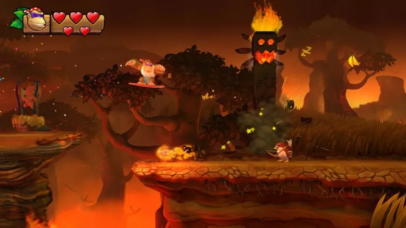 Jeu Donkey Kong Country Tropical Freeze sur Nintendo Switch : Funky dans la Savane Ensoleillée