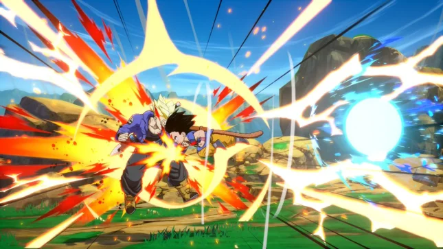 Son Gokû (Kakarot) enfant dans Dragon Ball FighterZ sur Nintendo Switch : screenshot 5