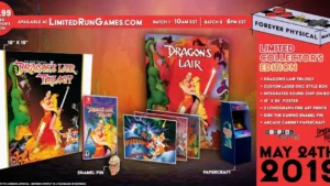 Le cultissime Dragon&rsquo;s Lair Trilogy s&rsquo;offre une version boîte sur Nintendo Switch