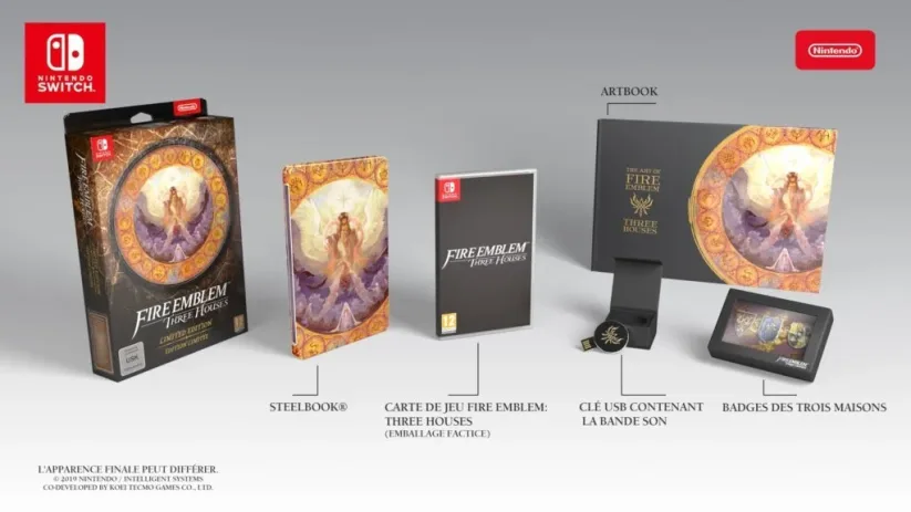 Fire Emblem: Three Houses en édition limitée