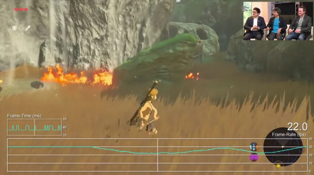 L&rsquo;explication des chutes de framerate en mode TV pour Zelda : Breath of the Wild