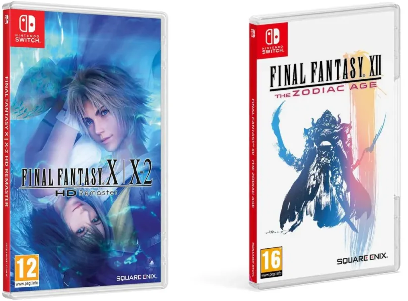 Final Fantasy X / X-2 HD Remaster et Final Fantasy XII: The Zodiac Age arrivent en version physique en Europe