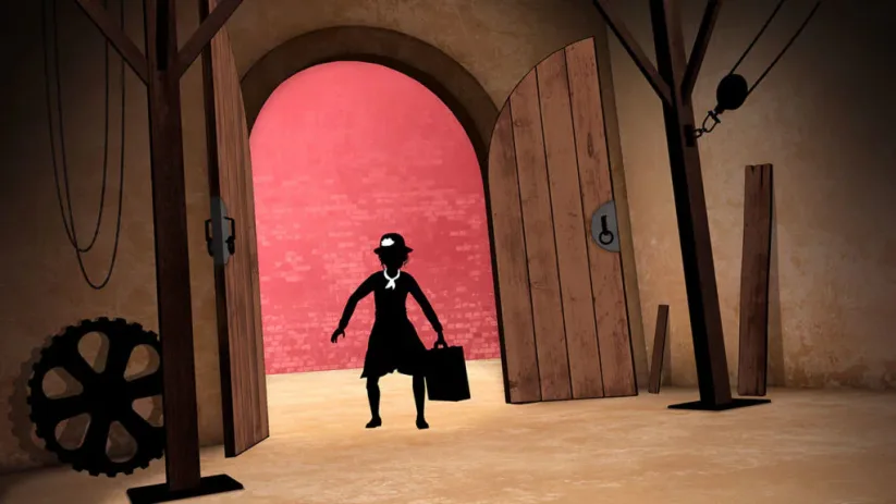 Jeu Framed Collection sur Nintendo Switch : capture d'écran, arrivée fracassante