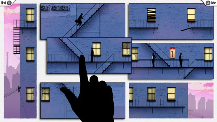 Jeu Framed Collection sur Nintendo Switch : gameplay, quand prendre la hache ?